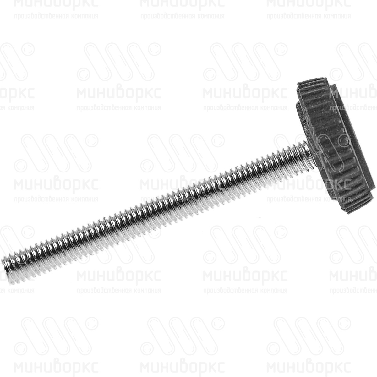 Опора резьбовая  m6x60 25 – 25М6-60ЧС | картинка 2