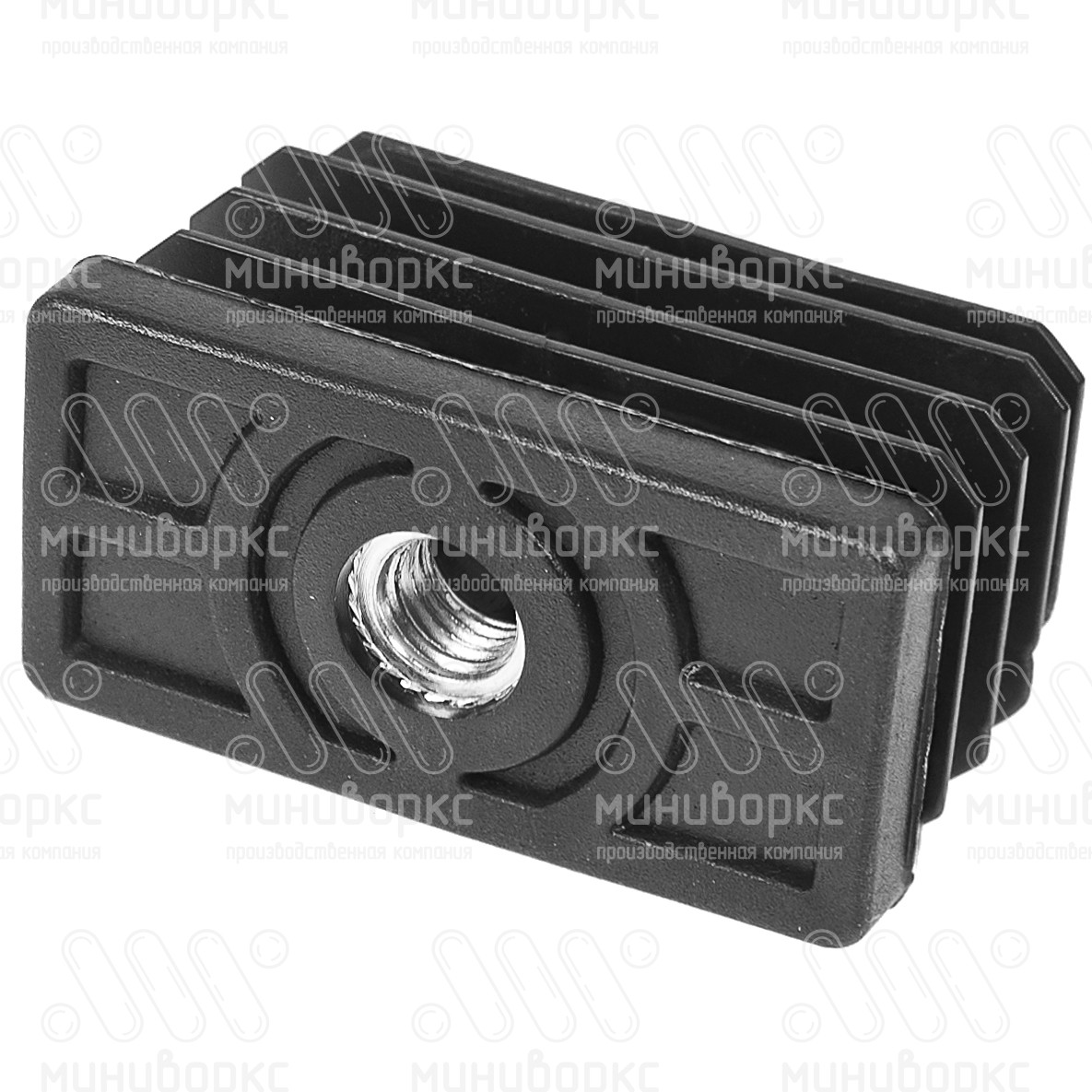 Заглушки для прямоугольной трубы 60x30 – 30-60М10НЧС | картинка 2