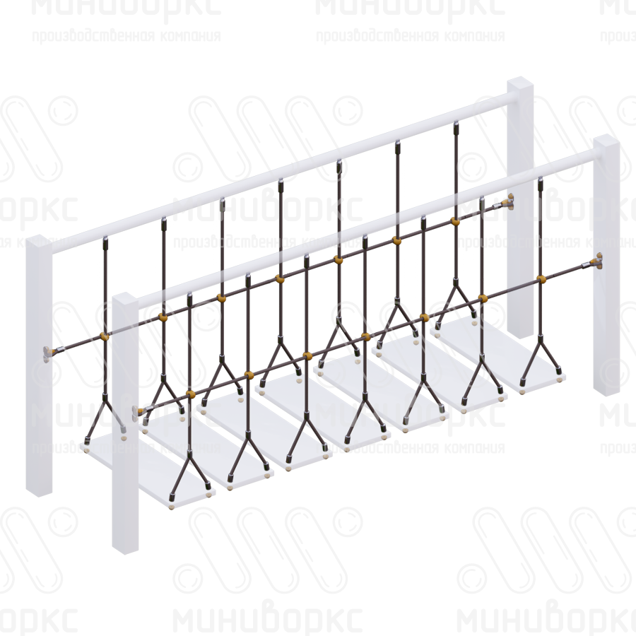 Канатные ограждения для мостиков – F-0016 | картинка 5