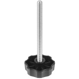 Фиксатор пластиковый с рукояткой m8x130 60 – Ф60М8-130БН