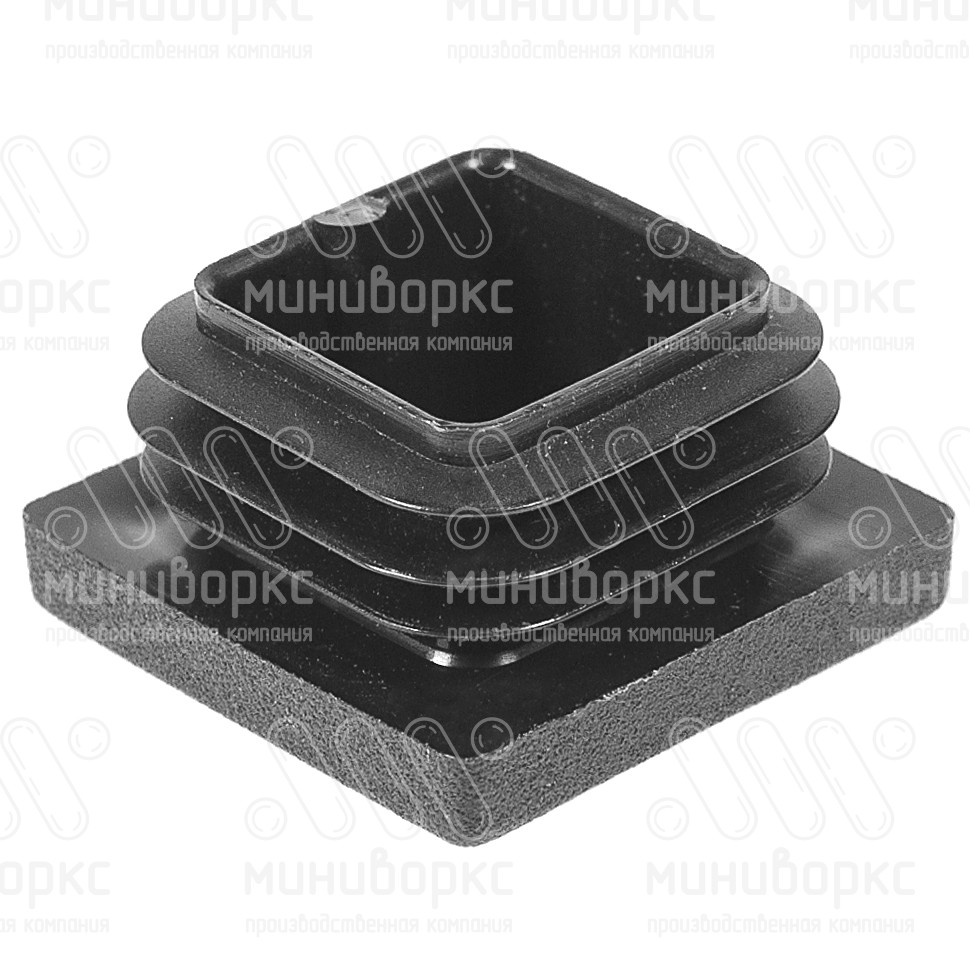 Заглушки квадратные для труб 30x30 – ILQ30+2,5 | картинка 3