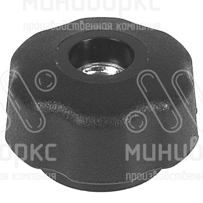 Пластиковые фиксаторы с гайкой m6 25 – БП25М6ЧН | картинка 1