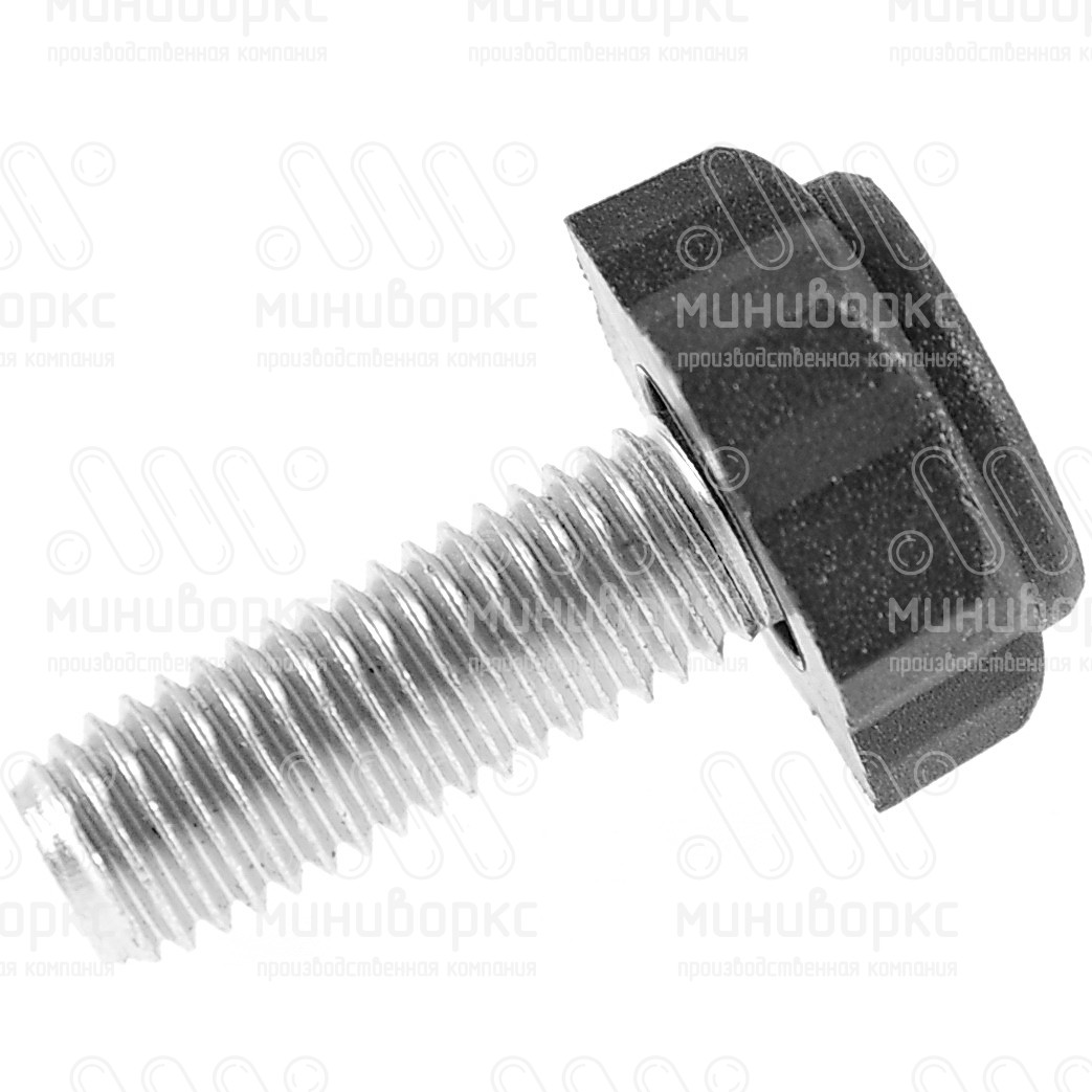 Опора резьбовая  m10x15 22 – 22М10-15ЧС | картинка 2