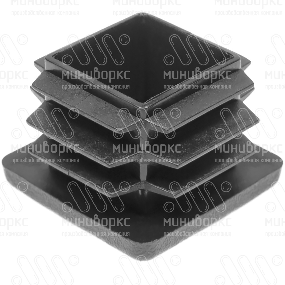 Заглушки квадратные для труб 30x30 – 30-30ПЧС | картинка 3