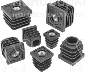 Заглушки квадратные для труб 25x25 – 25-25М10ЧС | картинка 4